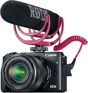 Canon 9694B221 EOS M3 Video Creator Kit Black 18-55mm