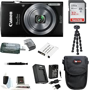 Canon ELPH 160 Powershot Camera Bundle