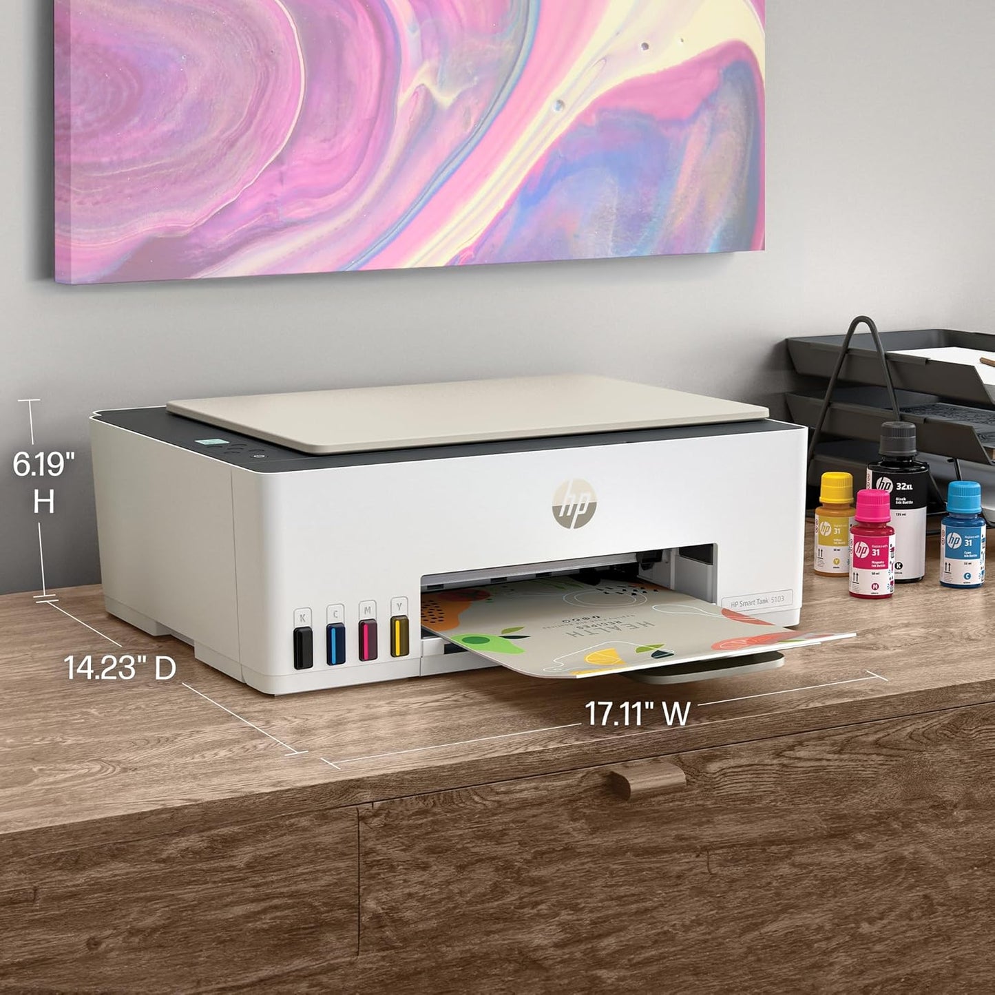 HP 5D1B2A#B1H Smart Tank 5103 Wireless Ink Tank Printer