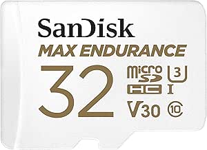 SanDisk SDSQQVR-032G-GN6IA 32GB MAX Endurance MicroSD Card