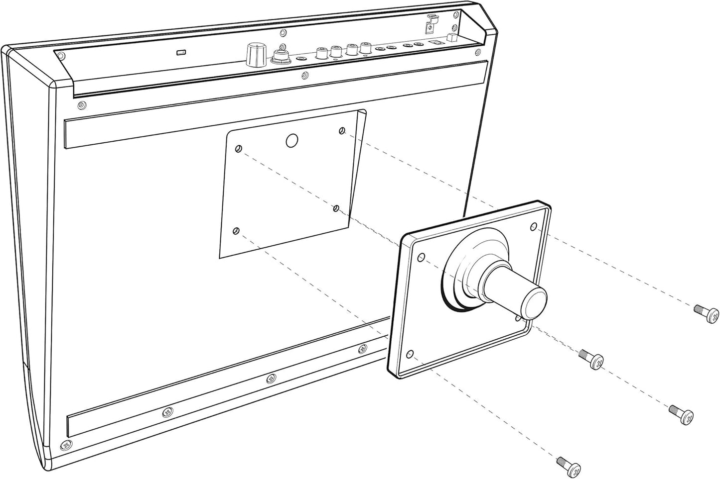 Alesis Module Mount - Electronic Percussion Hardware
