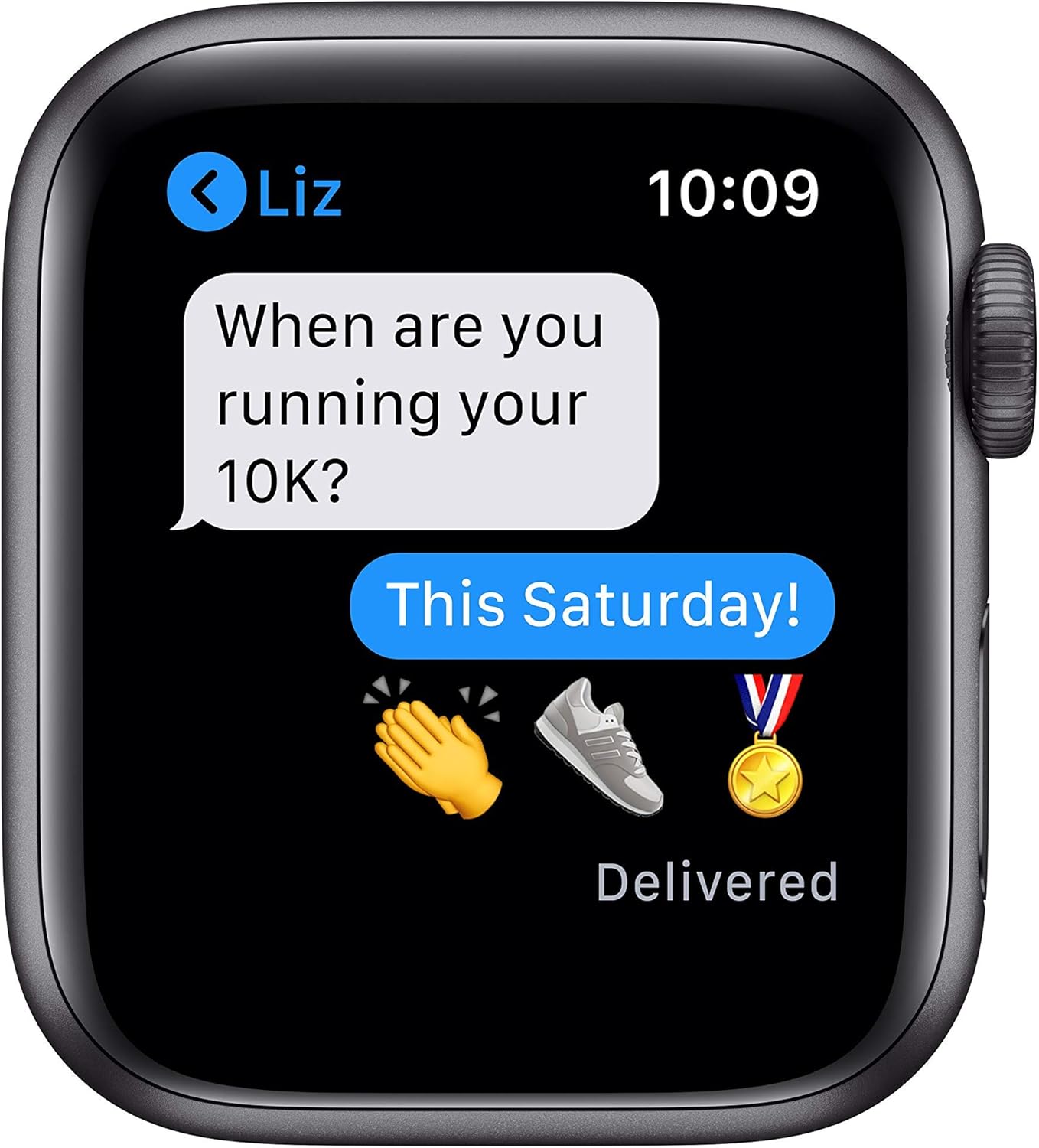 Apple Watch Series 6 40mm GPS Space Gray (Renewed)