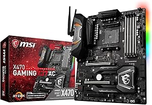 MSI X470 GAMING M7 AC Enthusiast AMD Ryzen Motherboard