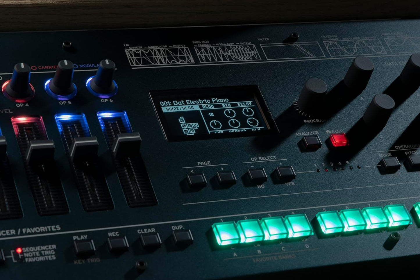 Korg OPSIXM Synthesizer Module Altered FM