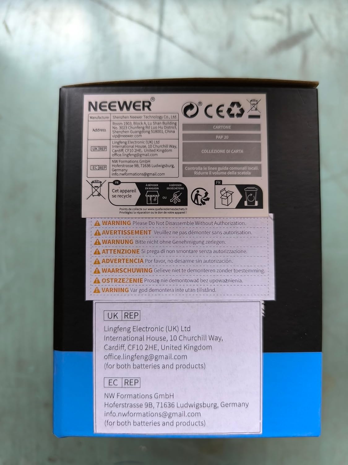 Neewer Vertical Battery Grip LP-E10 for Canon EOS