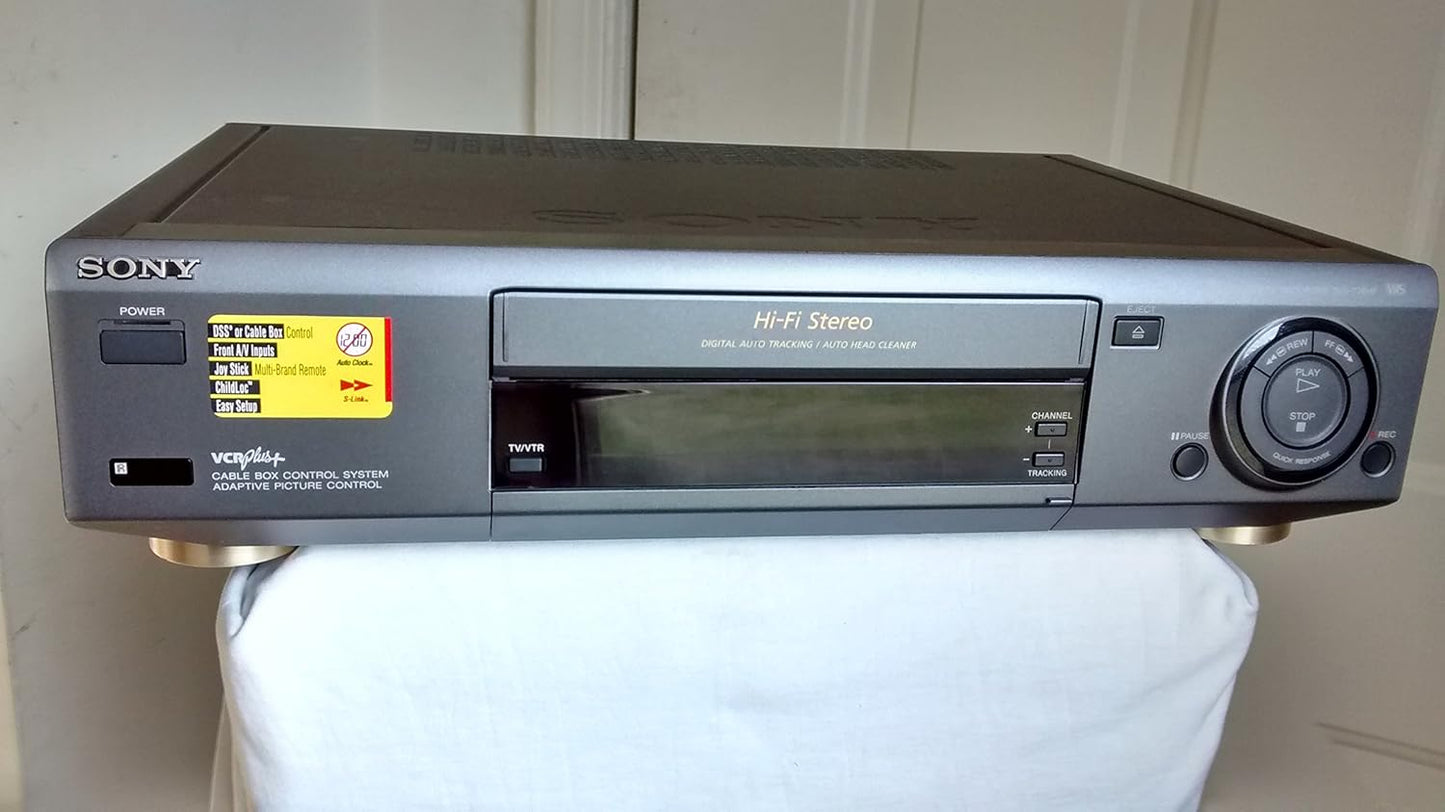 Sony SLV-776HF VCR 4-Head Hi-Fi Stereo VHS Player