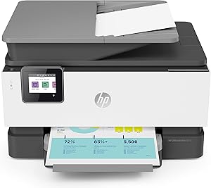 HP 1KR42A OfficeJet Pro 9015 Wireless All-in-One Printer — main product image