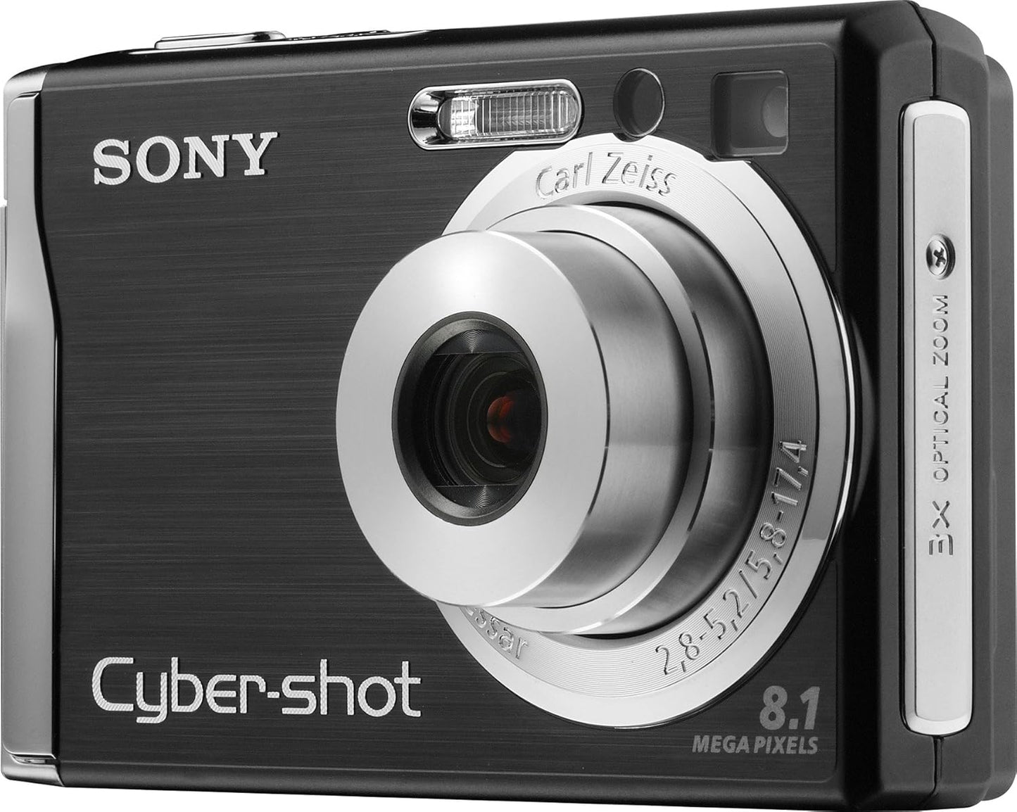 Sony DSCW90/B Cybershot 8.1MP Digital Camera (Black)
