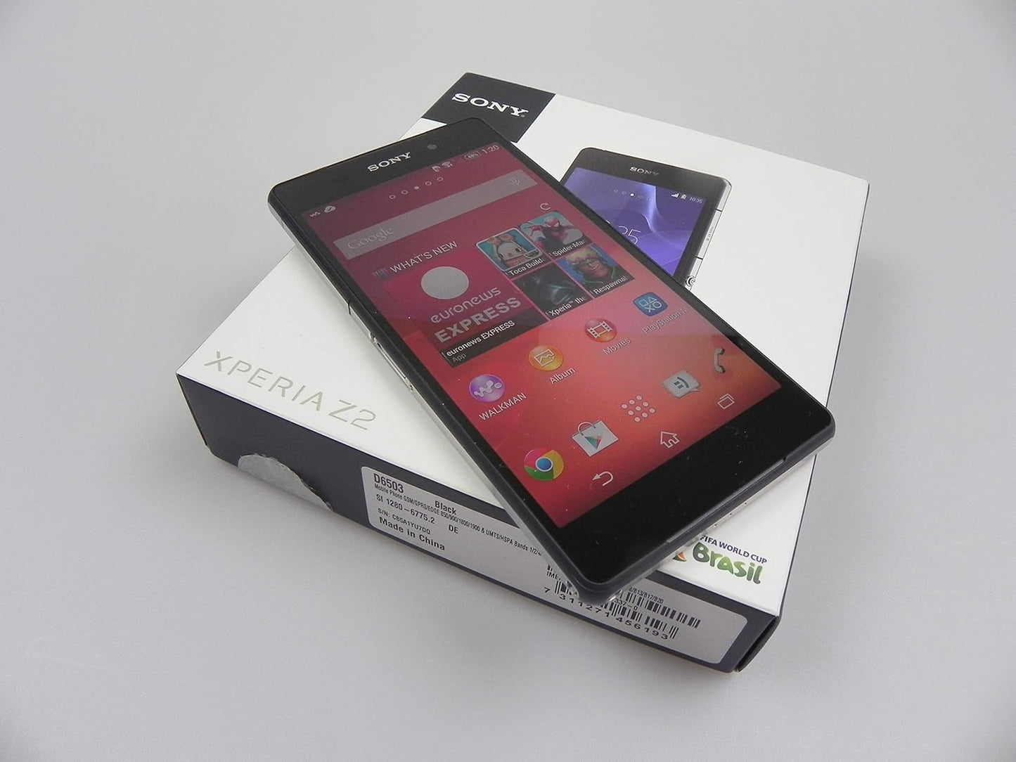 Sony D6503 XPERIA Z2 Factory Unlocked International Smartphone