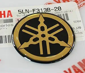 Yamaha 5LN-F313B-20 Tuning Fork Decal 40MM — main product image