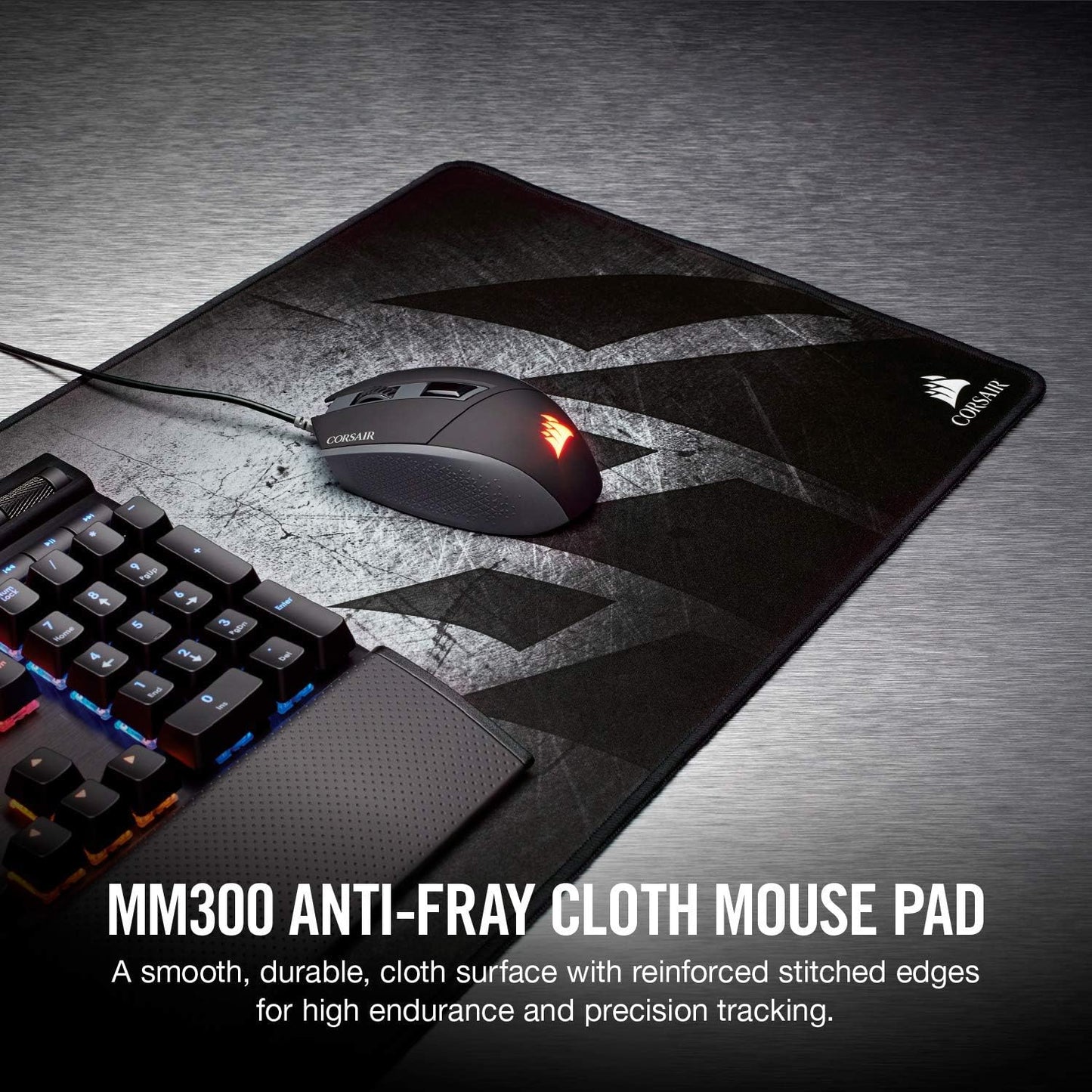 Corsair CH-9000108-WW MM300 Extended Anti-Fray Gaming Mouse Pad