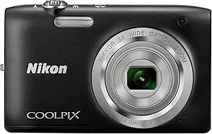 Nikon FBA_18208938308 Coolpix S2800 5X Zoom Camera
