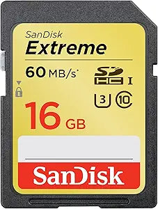 SanDisk SDSDXN2-016G-G46 16GB Extreme SDHC Memory Card 2-Pack — main product image