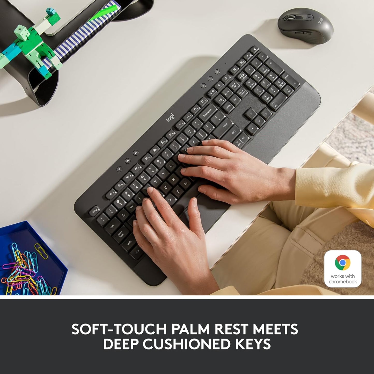 Logitech 920-010908 Signature K650 Wireless Comfort Keyboard