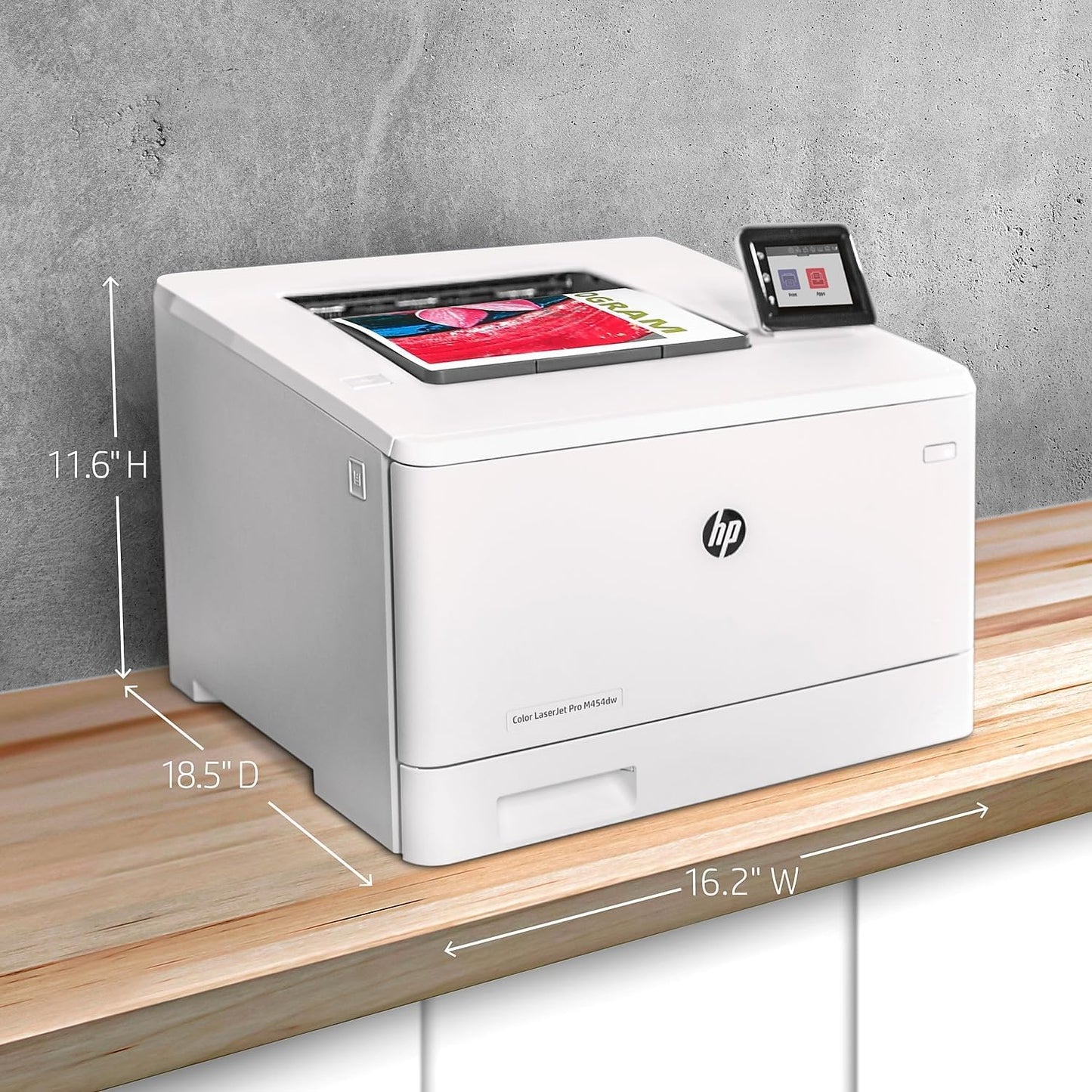 HP M454dw Color LaserJet Pro Wireless Printer