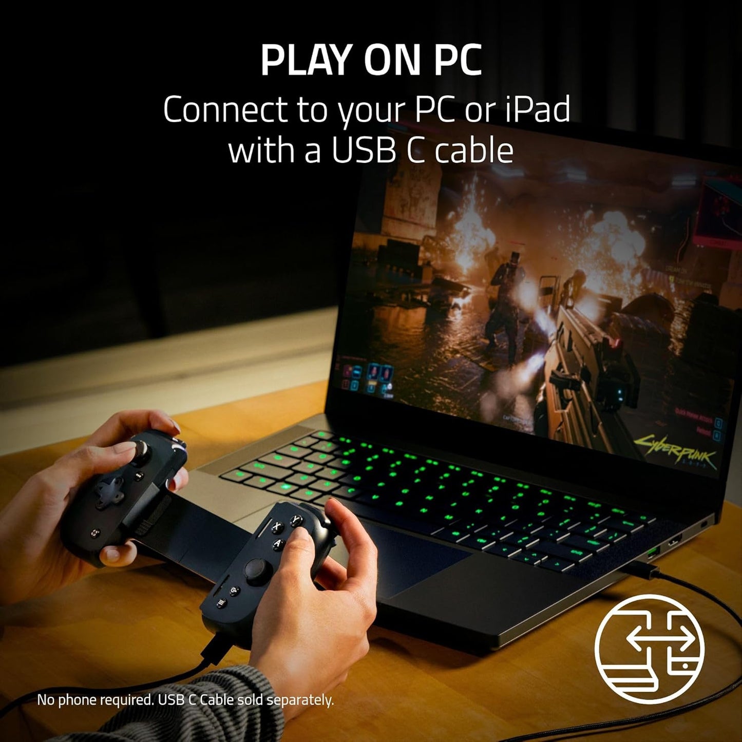 Razer RZ06-05110100-R3U1 Kishi V2 USB-C Mobile Controller