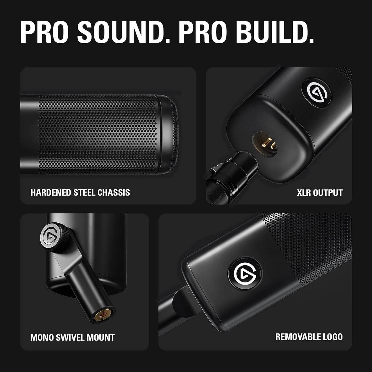 Elgato Wave DX Dynamic XLR Microphone for Streaming