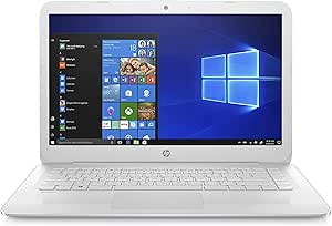 HP Stream 14-cb183nr Laptop Celeron 4GB 32GB eMMC - White — main product image