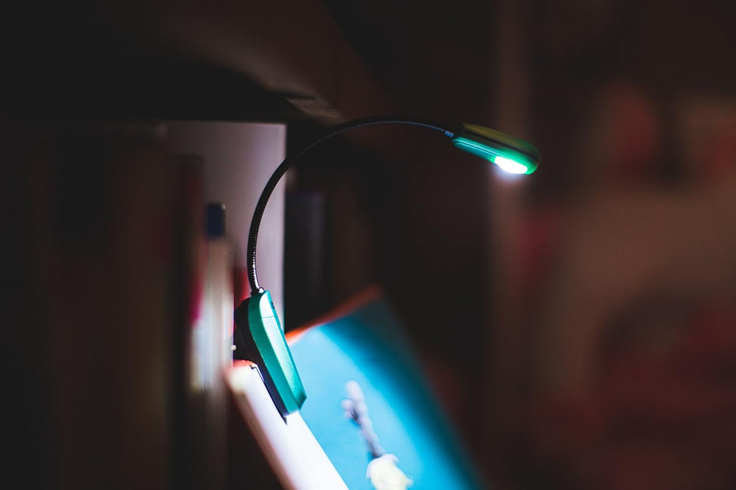 Mighty Bright 42512 MiniFlex Clip-On LED Book Light - Silver