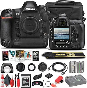 Nikon D6 DSLR Camera (Body Only) - Bundle - Renewed