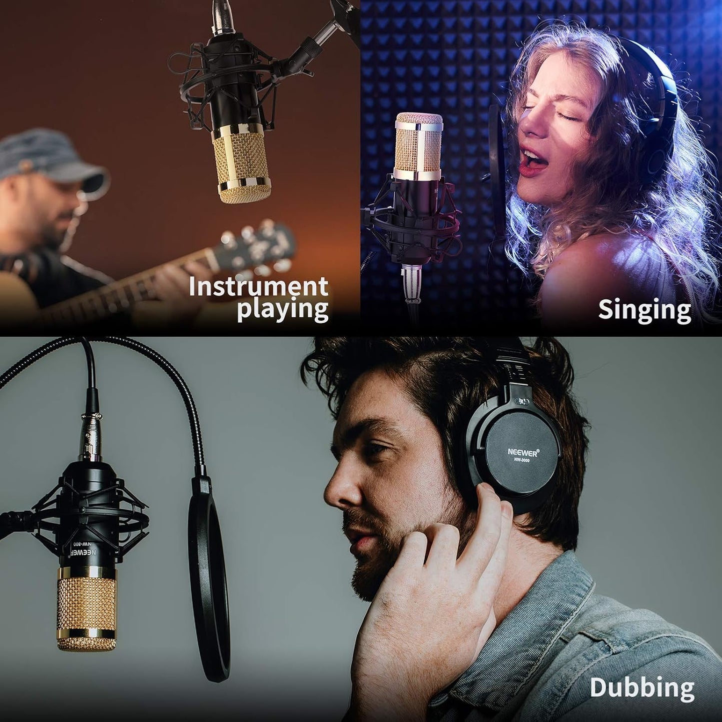 Neewer NW 800 Studio Condenser Microphone Kit