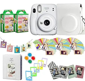 Fujifilm Instax Mini 11 Instant Camera Film Bundle