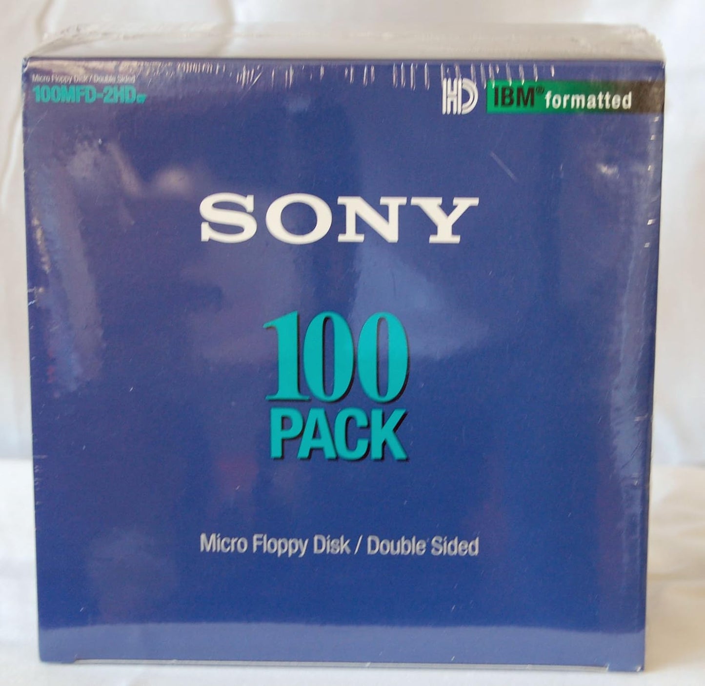 Sony 100MFD-2HDcf 3.5" Micro Floppy Disks: 100 Pack