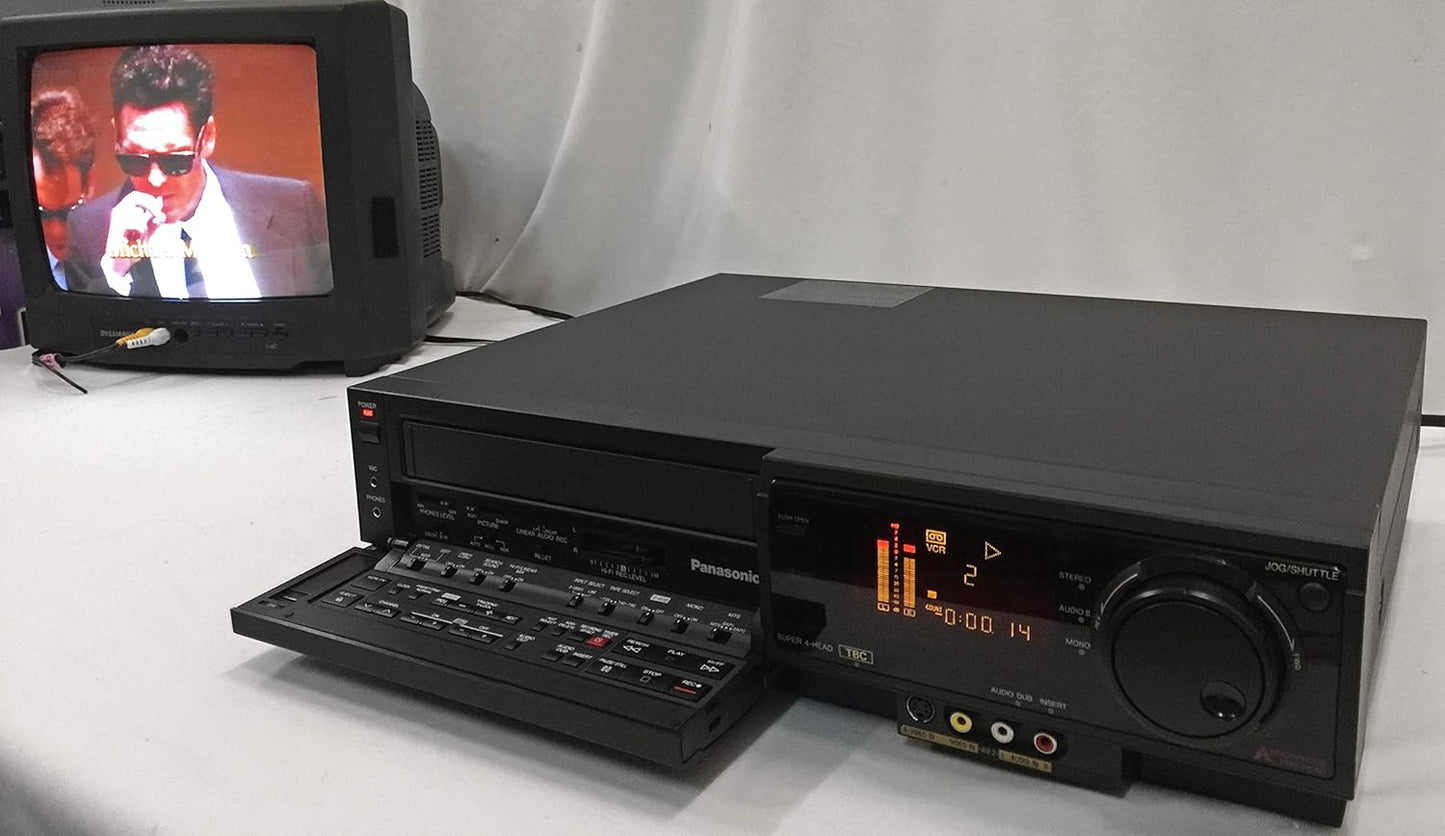 Panasonic AG-1980 S-VHS VCR Editor TBC DNR