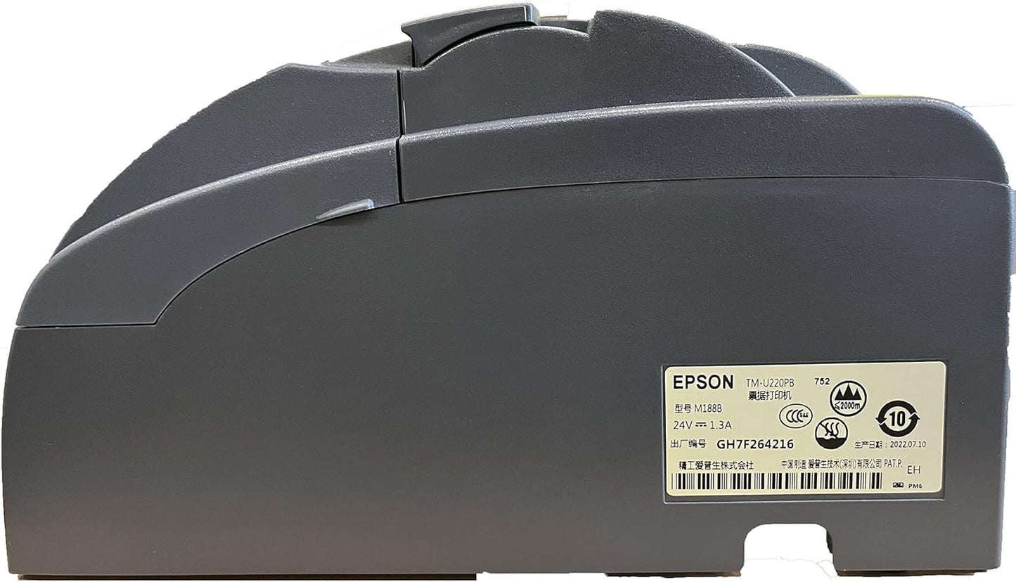 Epson U220PB Dot Matrix POS Receipt Printer Ethernet Auto-Cutter