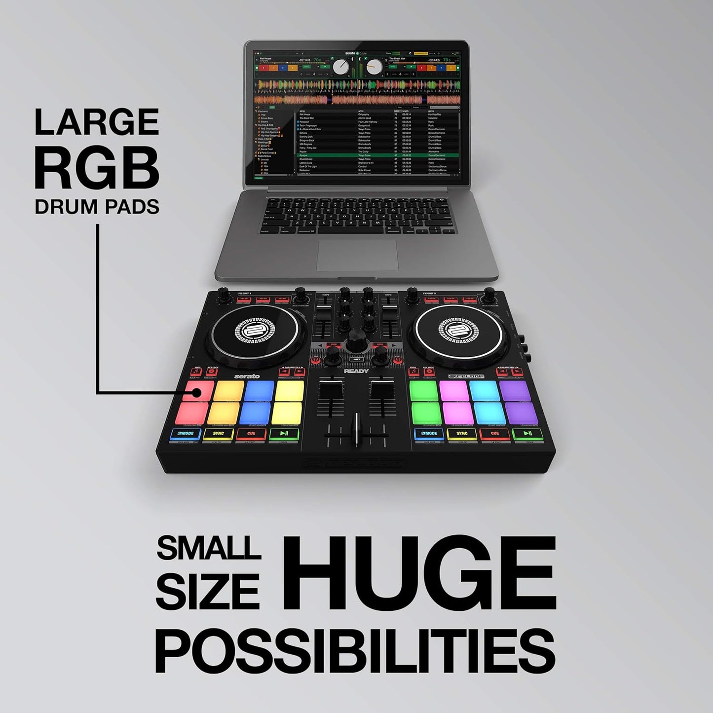 Reloop AMS-READY Serato DJ Controller Compact