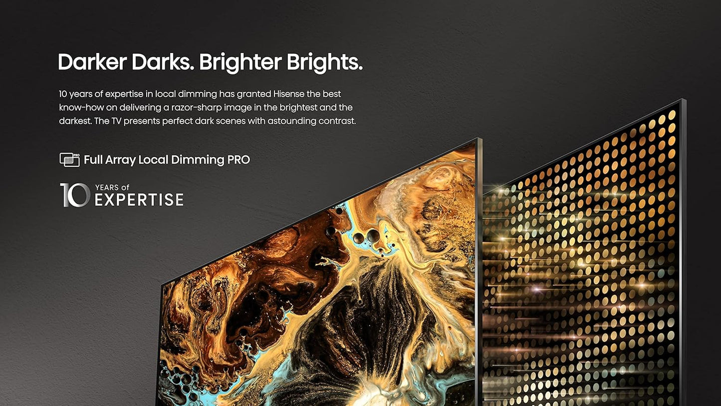 Hisense 85U7H ULED Premium 85-Inch Quantum Dot Google 4K Smart TV