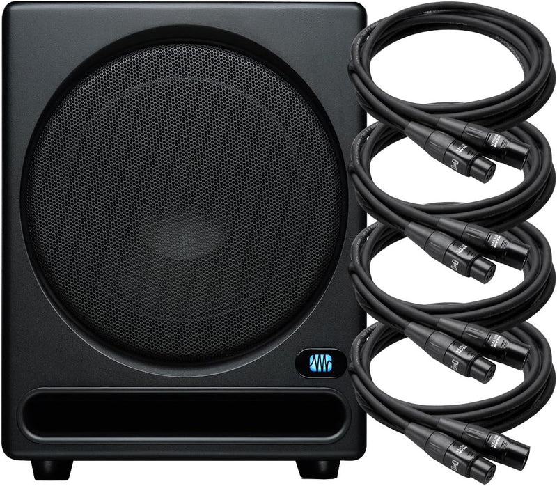 PreSonus Temblor T10 Active Studio Subwoofer XLR Cable Kit — main product image