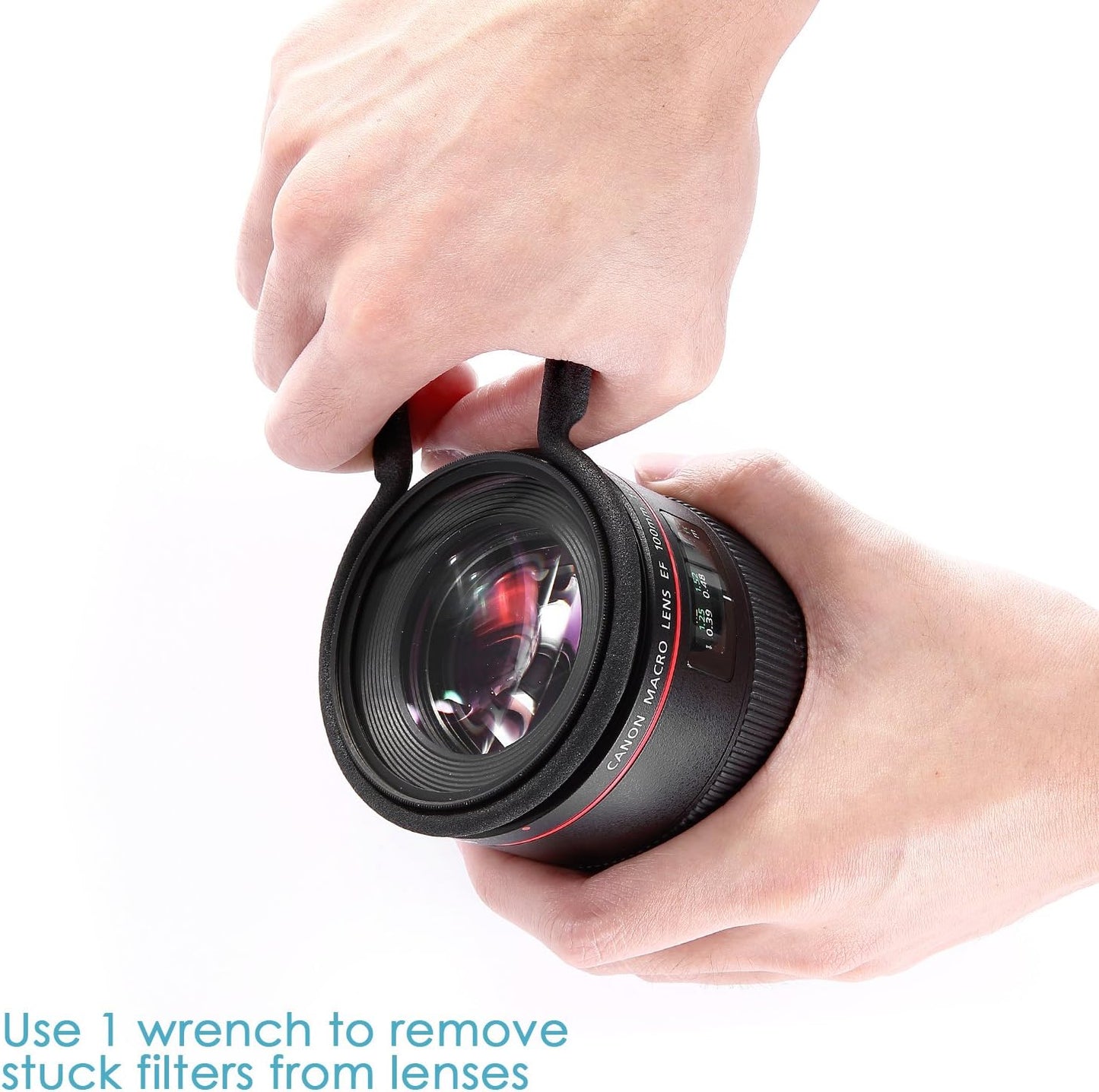 Neewer Rubber-Coated Metal Lens Filter Remover Wrench Set