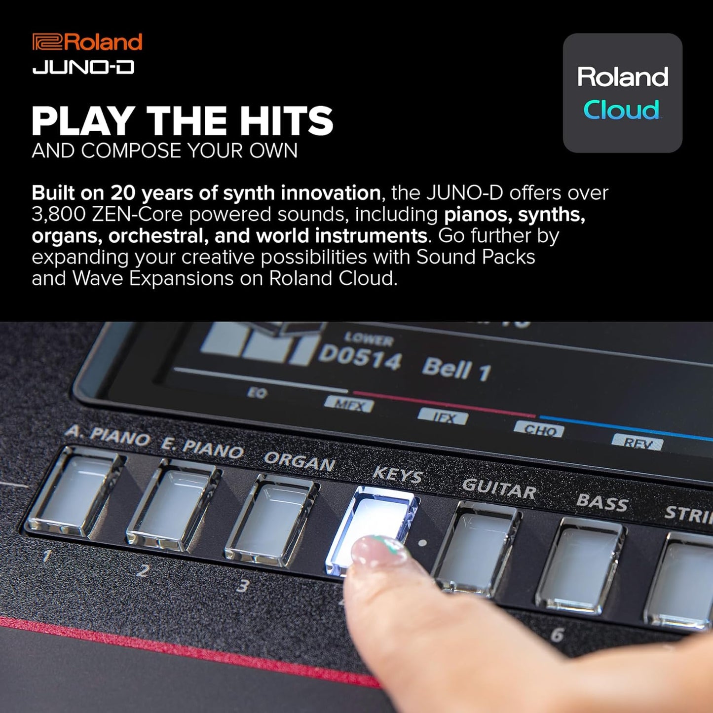Roland JUNO-D8 88-Note Weighted Synthesizer