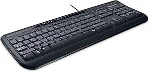 Microsoft ANB-00013 Wired Keyboard 600 Black USB