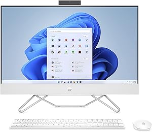 HP 27-CB0052 27" All-in-One Desktop Ryzen 7 12GB Renewed
