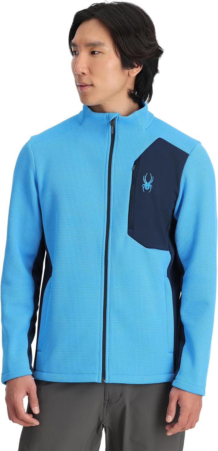 Spyder Bandit Hybrid Men's Full Zip Jacket — main product image