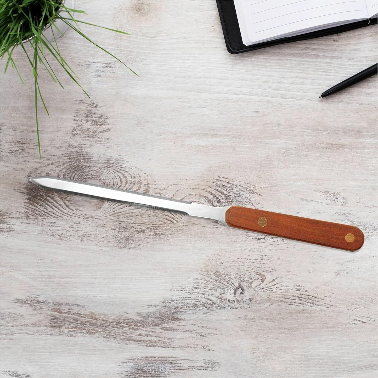 Westcott 29691 Rosewood Handle Letter Opener - 9 Inch