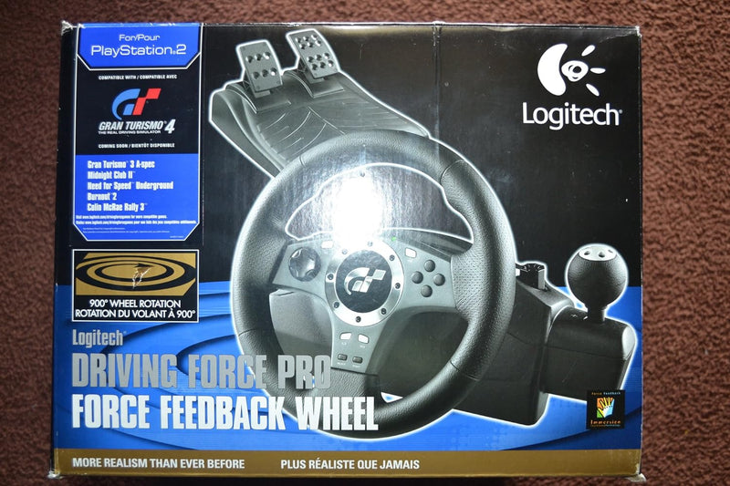 Logitech 963293-0403 Driving Force PS2/PS3 Racing Wheel — main product image
