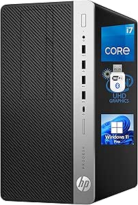 HP 600 G3 Tower i7 512GB SSD RX 460 Renewed