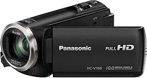 Panasonic HC-V180K Full HD 50X Zoom Video Camcorder — main product image