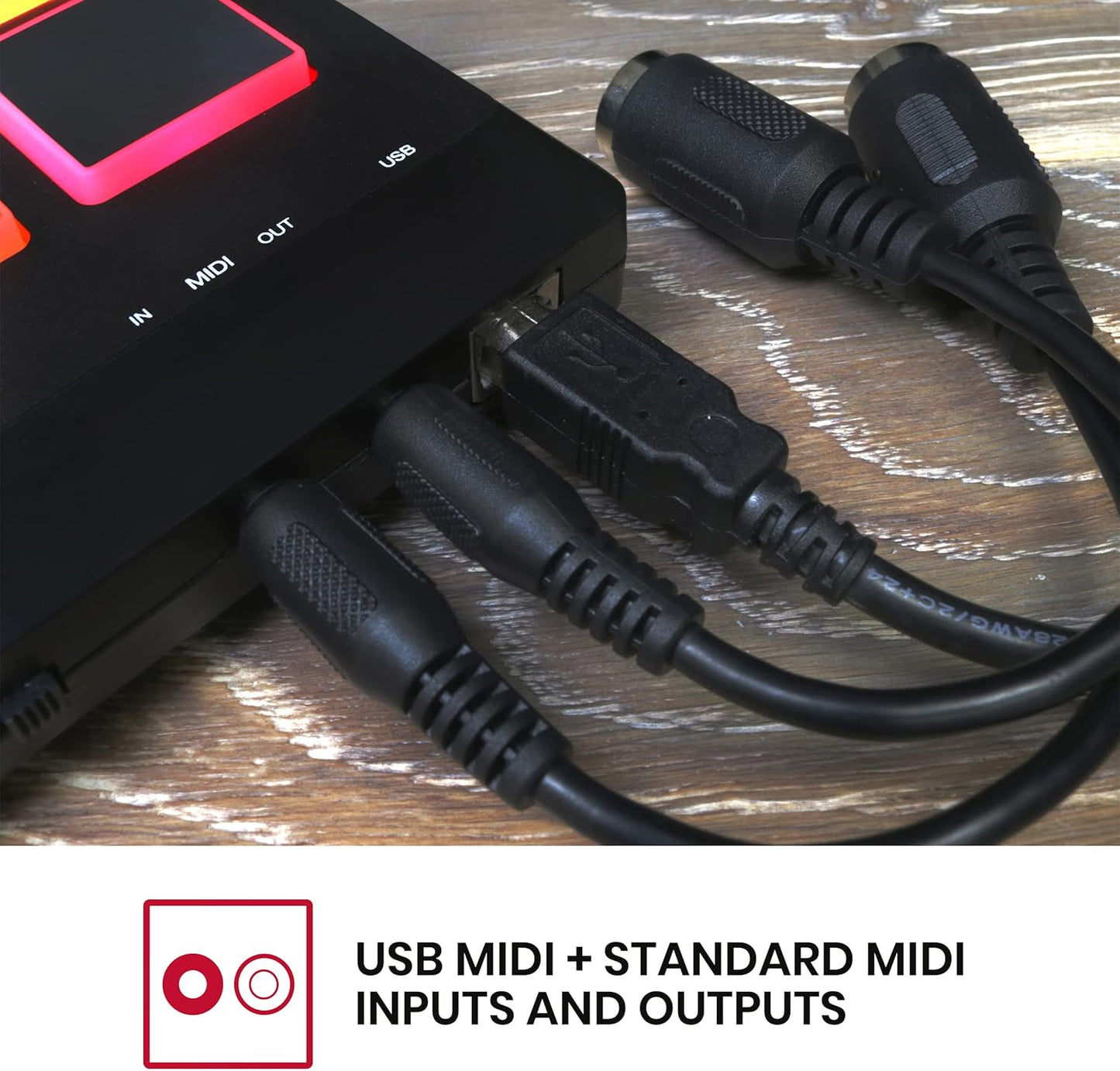 Akai MPX8 Portable Sample Pad Controller MIDI SD