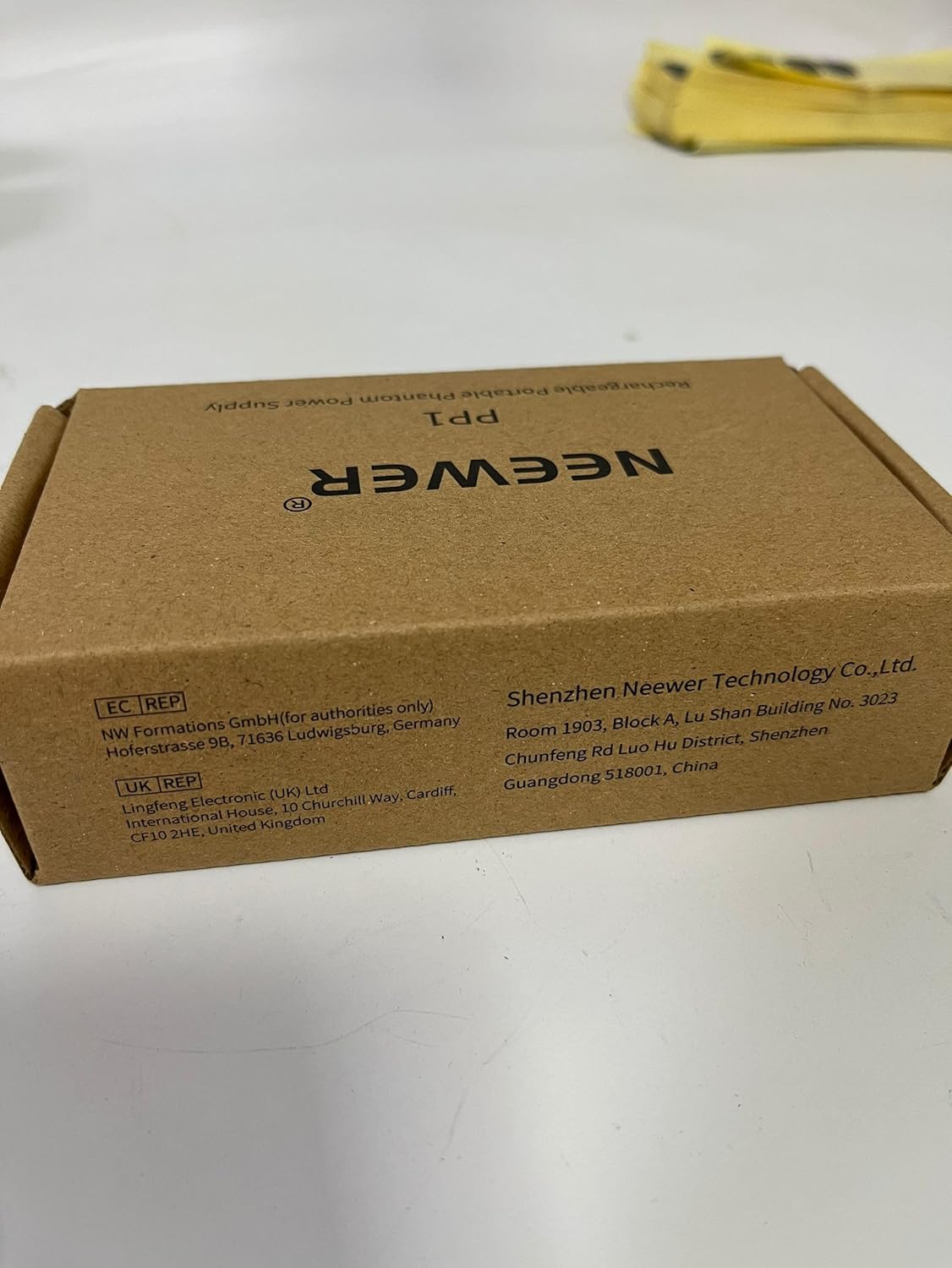 Neewer 21000049 48V/12V Phantom Power Supply for Condenser Microphones