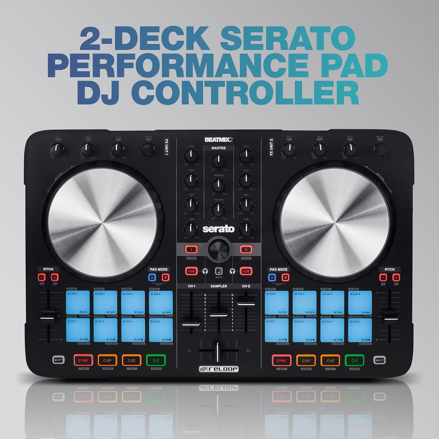 Reloop AMS-BEATMIX-2-MK2 Serato DJ Performance Controller