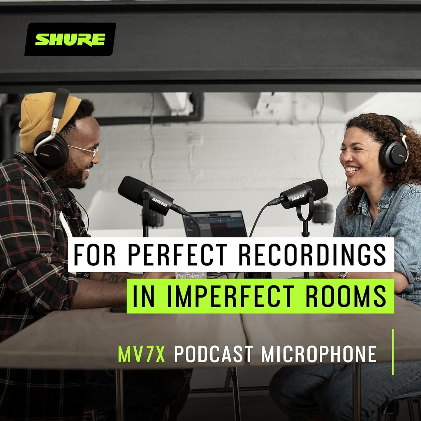Shure MV7X XLR Dynamic Microphone for Podcasting