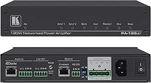 Kramer PA-120NET Network Amplifier - 60W, 70V/100V
