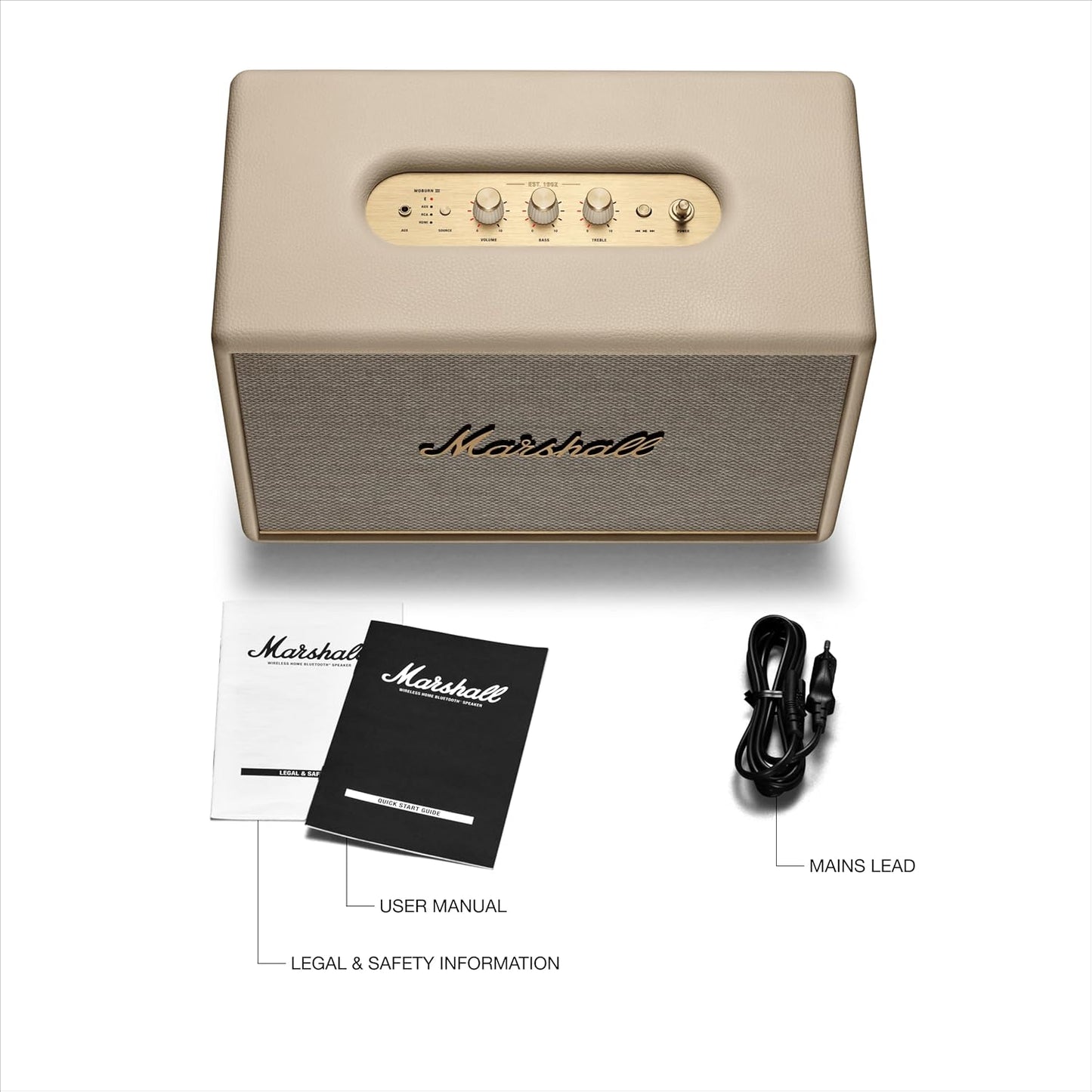 Marshall 1006021 Woburn III Bluetooth Speaker