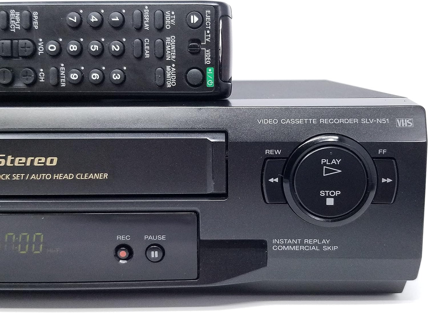 Sony SLVN51 4-Head Hi-Fi VCR VHS Player