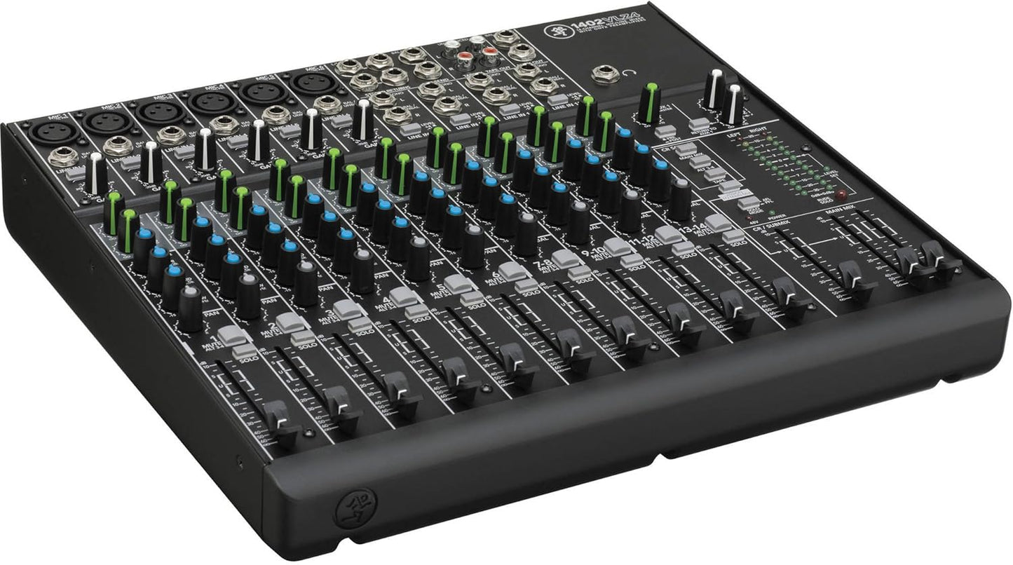 Mackie MAC1402VLZ4 14-Channel Mixer Bundle