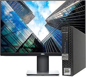 Dell Optiplex 3040 Micro i5 Desktop & 24" LCD Renewed